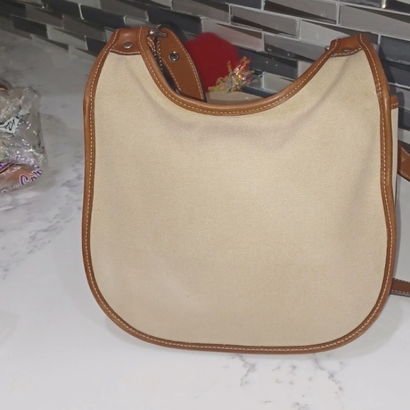 VINTAGE COACH VARSITY STRIPE CROSSBODY BAG - Picture 5 of 17